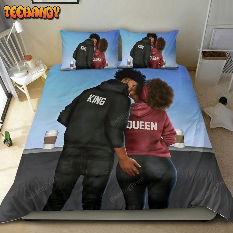 Black Couple Sport King &amp Queen Bedding Sets