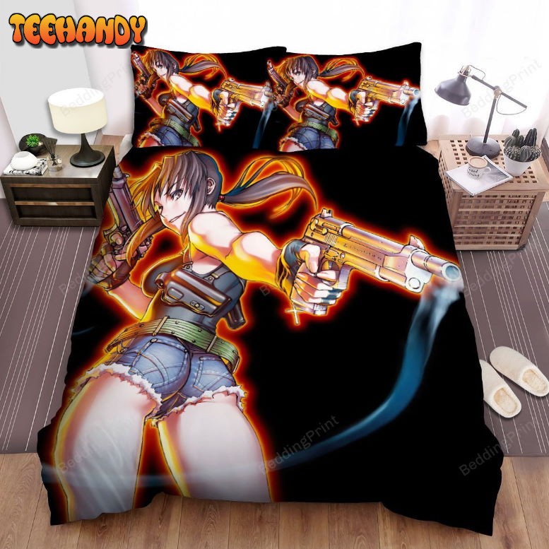 Black Lagoon Revy Bed Sheets Duvet Cover Bedding Sets