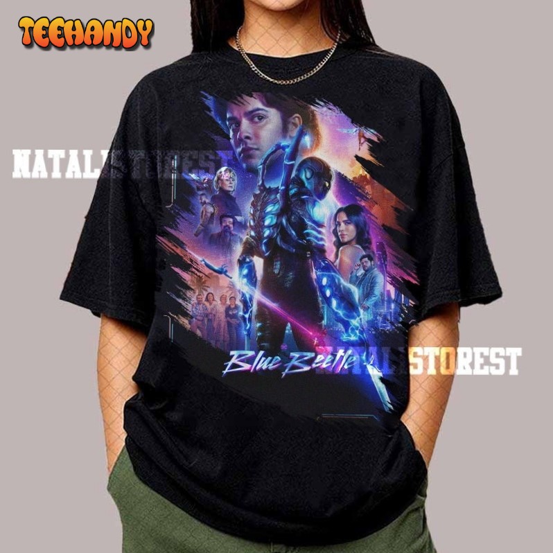 Blue Beetle 2023 Vintage Movie Shirt