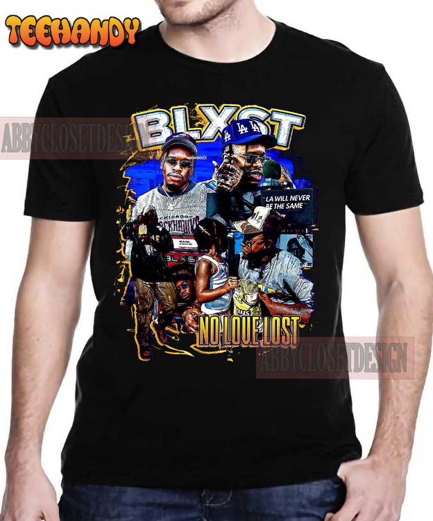 Blxst Classic Retro T-shirt – Blxst Rap Hip Hop 90s Vintage Shirt