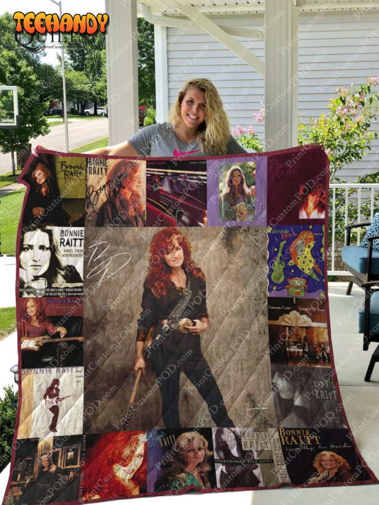 Bonnie Raitt Albums For Fans Version 3D Quilt Blanket