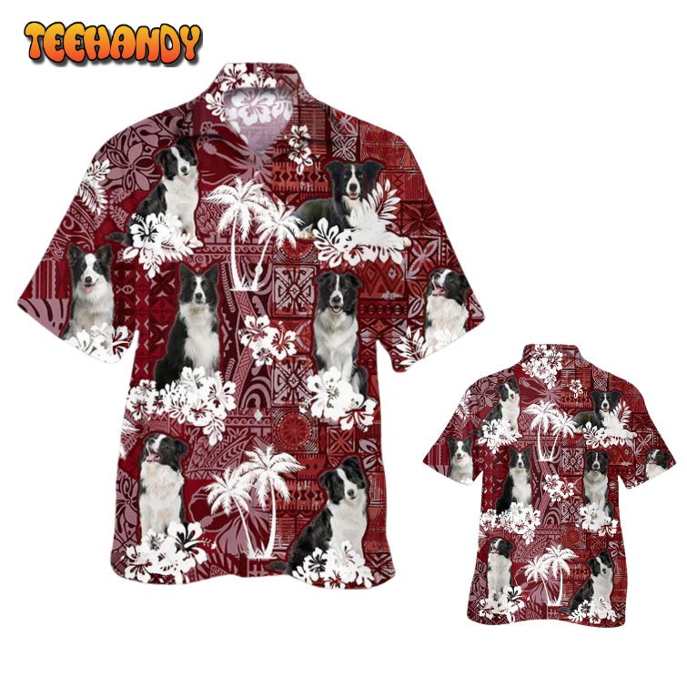 Border Collie Hawaiian Shirt Pet Hawaiian Shirt For Men Women Dog Lover