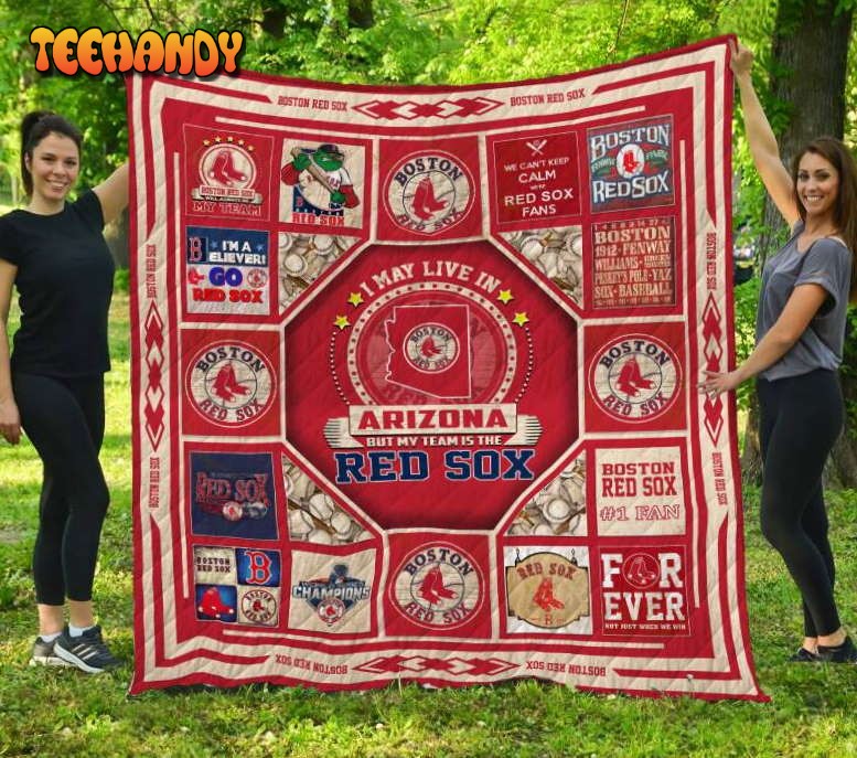 Boston Red Soxarizona 3D Customized Quilt Blanket