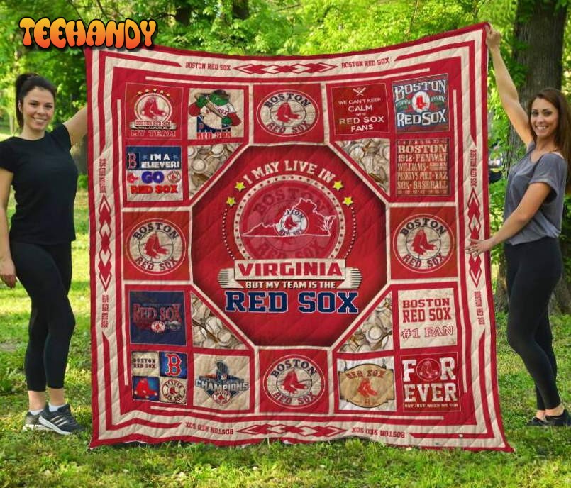 Boston Red Soxvirginia 3D Customized Quilt Blanket