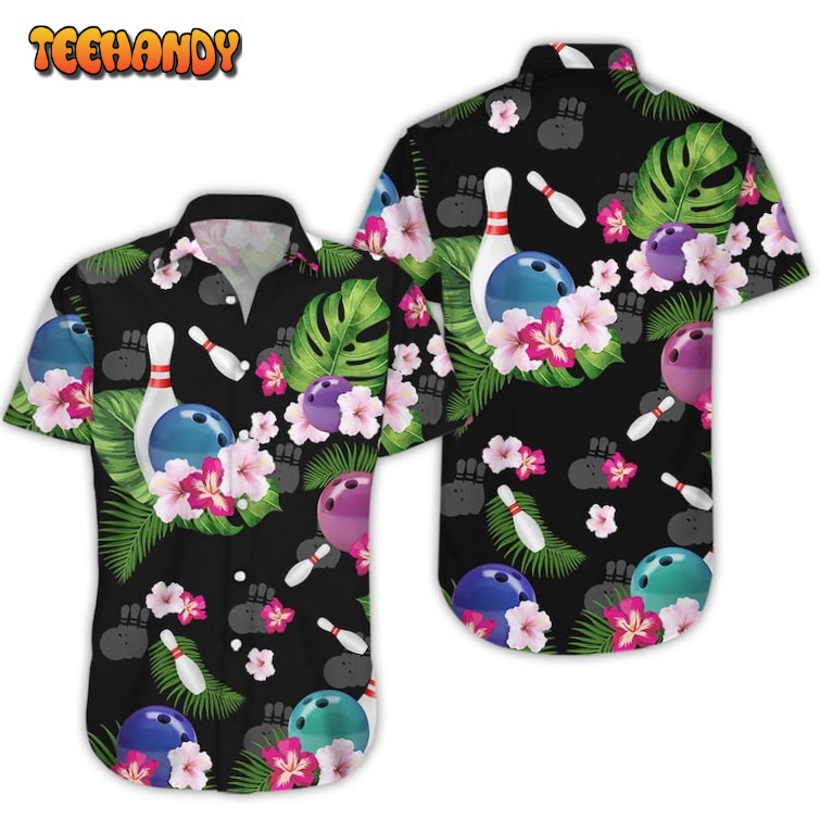 Bowling Hawaiian Shirt, Aloha Shirt, Bowling Lover Hawaiian Shirt