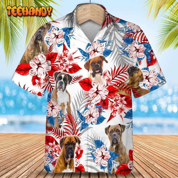 Boxer Hawaiian Shirt Cool Hawaii Aloha Beach Shirts For Dog Hawaiian Shirt