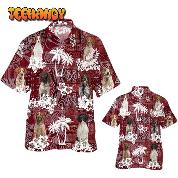 Brittany Hawaiian Shirt, Dog Hawaii Aloha Beach Shirts