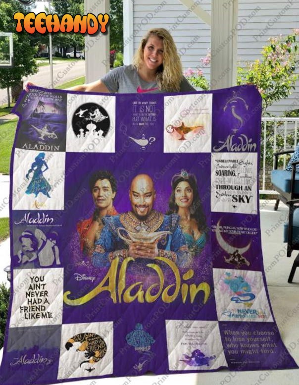 Broadway Aladdin The Musical 3D Customized Quilt Blanket