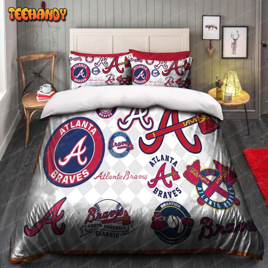 Buy Logo Atlanta Braves MLB 51 Bedding Sets