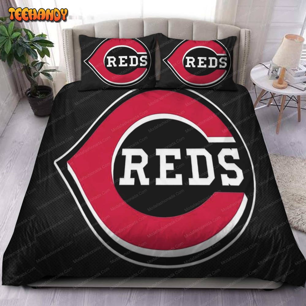 Buy Logo Cincinnati Reds MLB 80 Bedding Sets