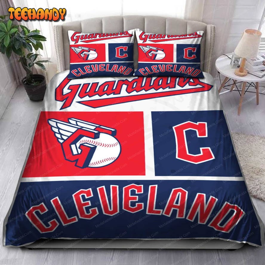 Buy Logo Cleveland Guardians MLB 84 Bedding Sets