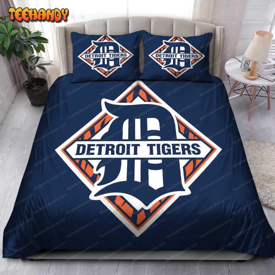 Buy Logo Detroit Tigers MLB 100 Bedding Sets