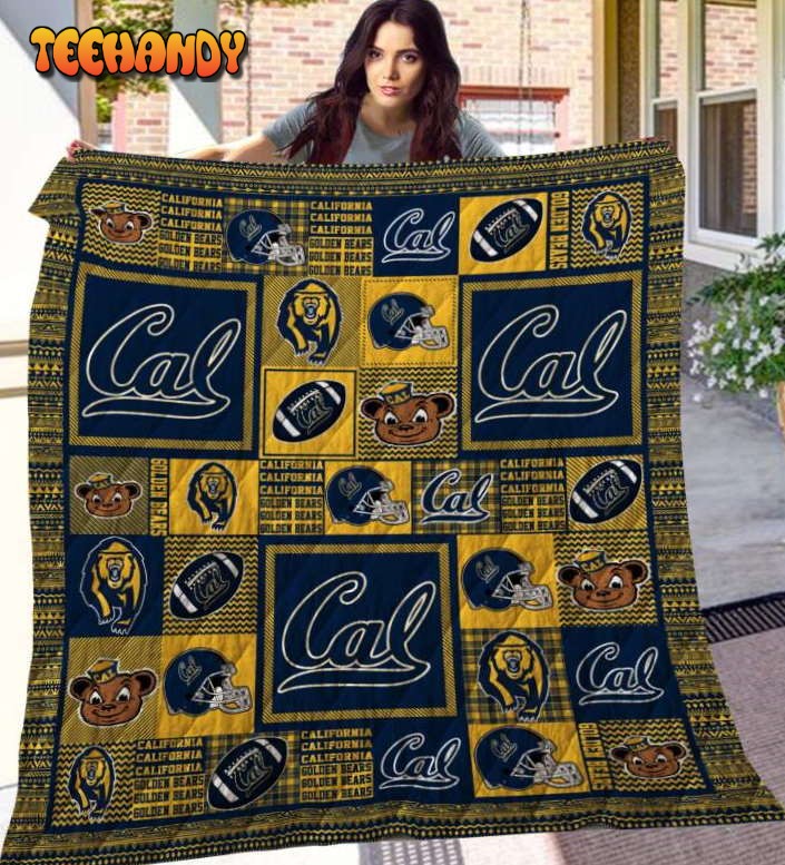 California Golden Bears 3D Customized Quilt Blanket