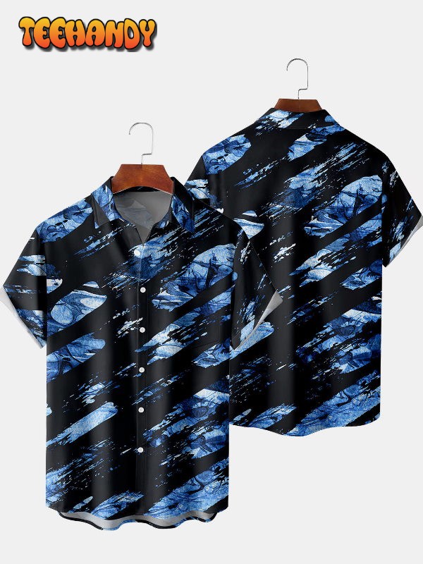 Casual Hawaiian Shirt, Full Print Button Down Hawaiian Shirt