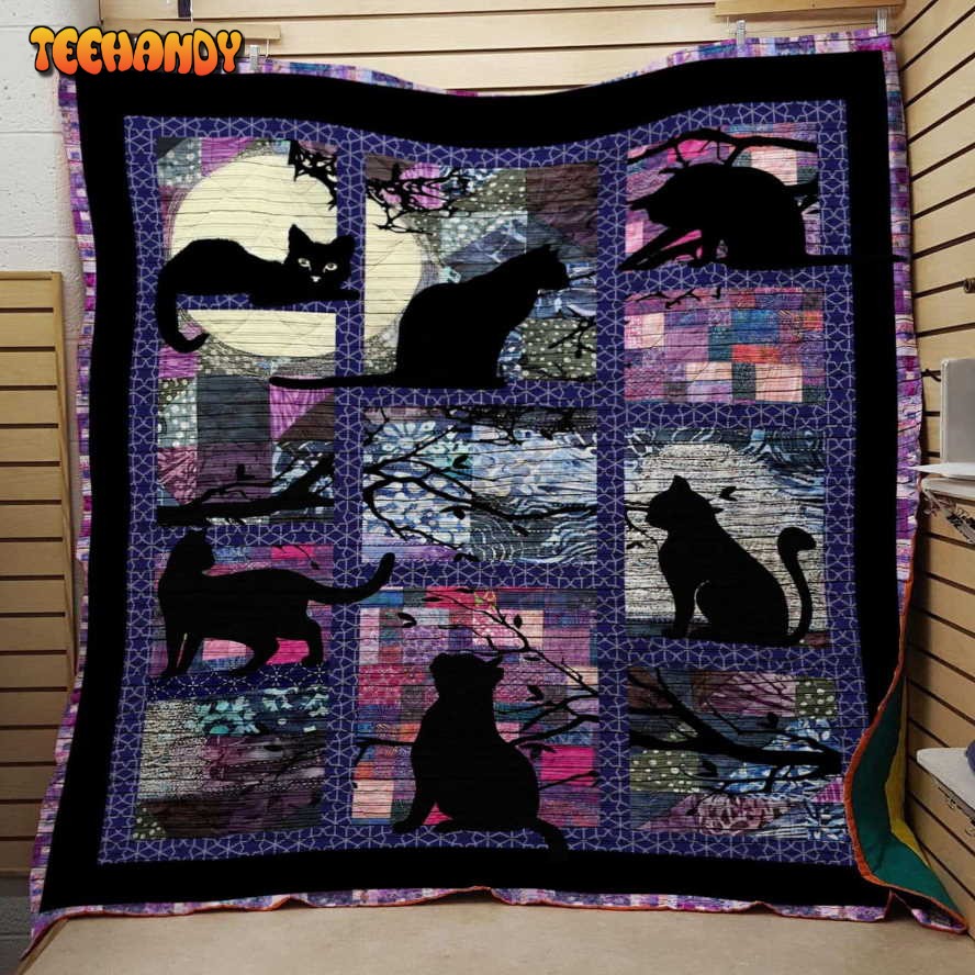 Cat 3D Customized Quilt Blanket