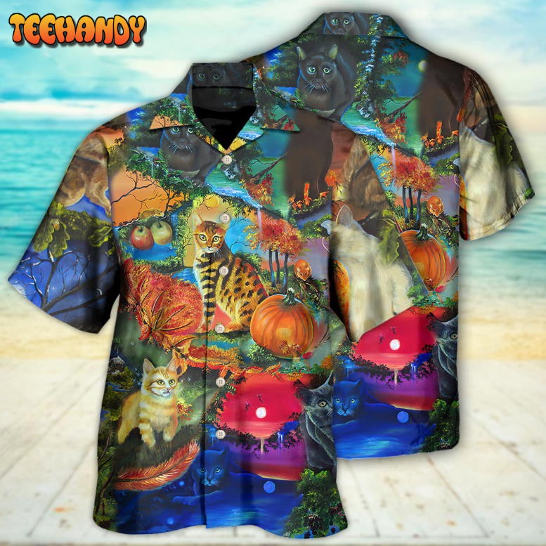 Cat Secret Another World Hawaiian Shirt