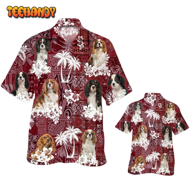 Cavalier King Charles Spaniel Hawaiian Shirt, Hawaiian Shirt For Men Women