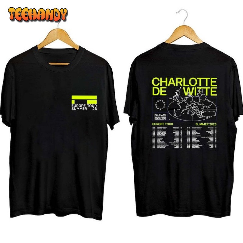 Charlotte de Witte Europe Tour 2023 Double Side Shirt