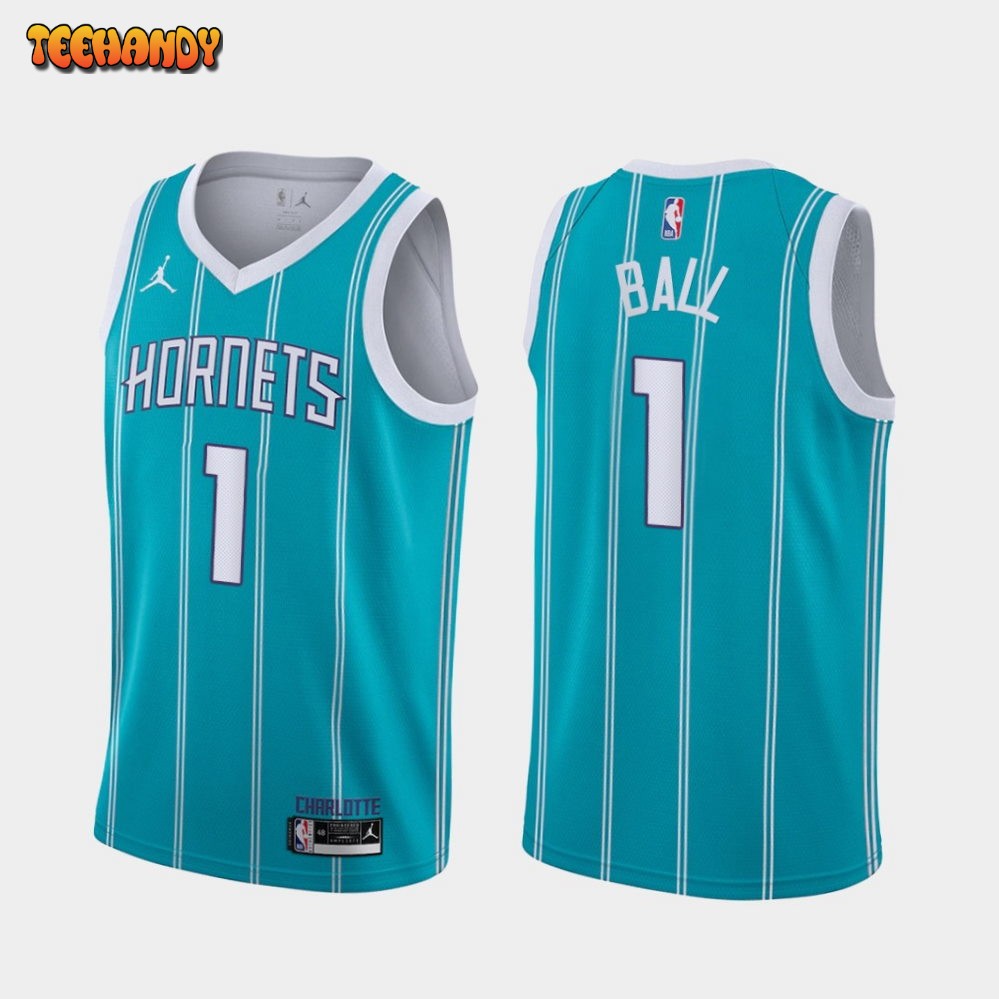 Charlotte Hornets LaMelo Ball Teal Icon Edition Jersey