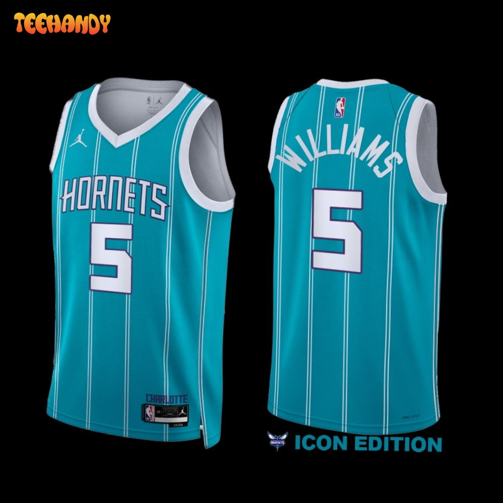 Charlotte Hornets Mark Williams 2022-23 Icon Edition Jersey