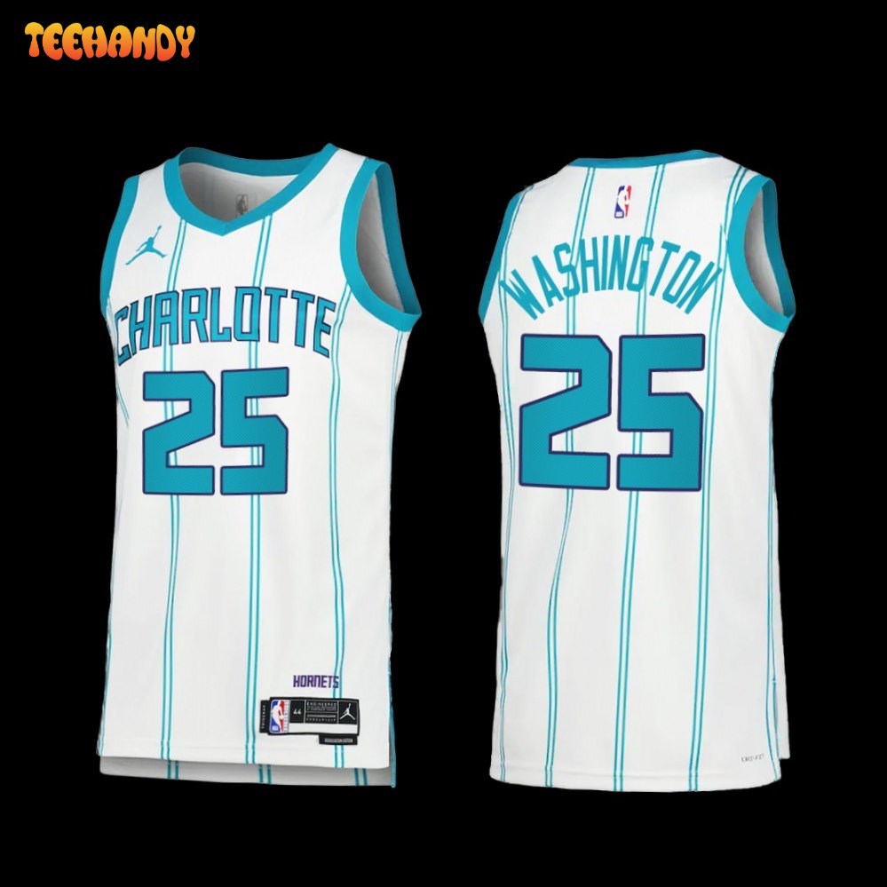 Charlotte Hornets P.J. Washington 2022-23 White Jersey