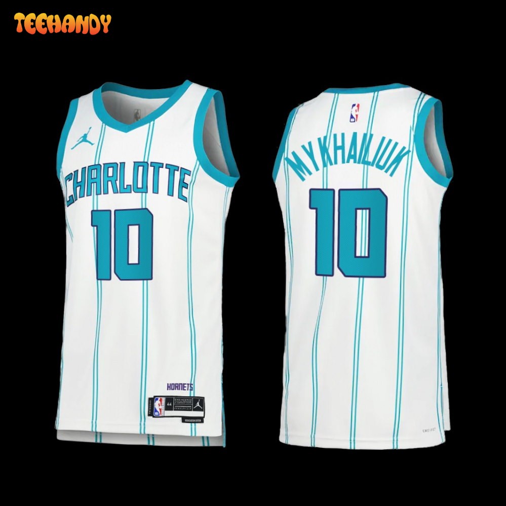 Charlotte Hornets Svi Mykhailiuk 2022-23 Association Jersey