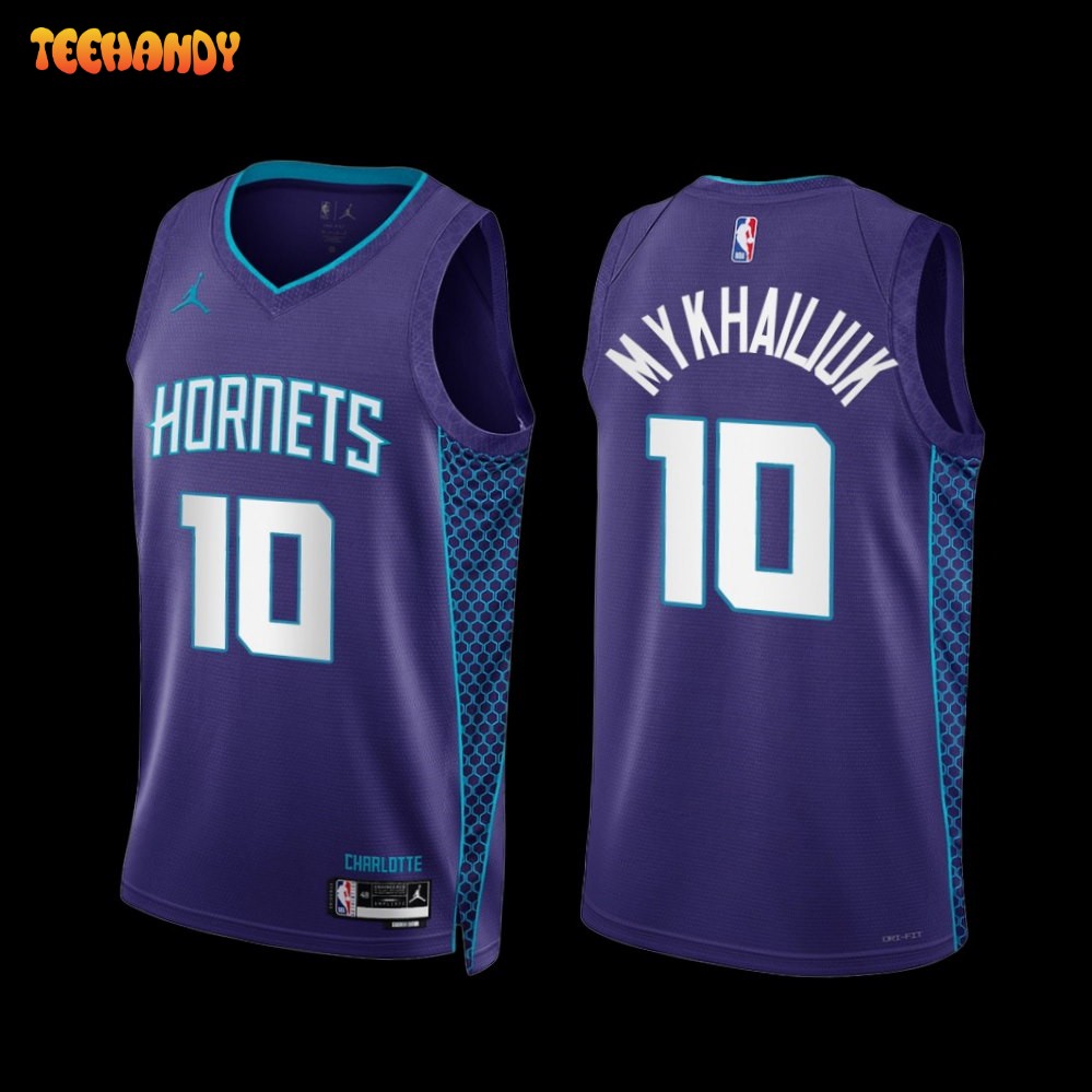 Charlotte Hornets Svi Mykhailiuk 2022-23 Statement Edition Jersey