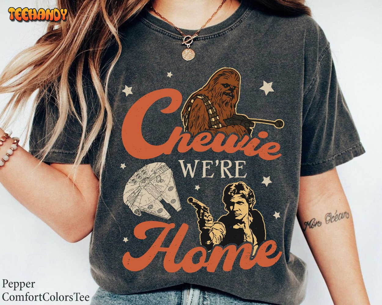 Chewie We’re Home Shirt, Star Wars Shirt