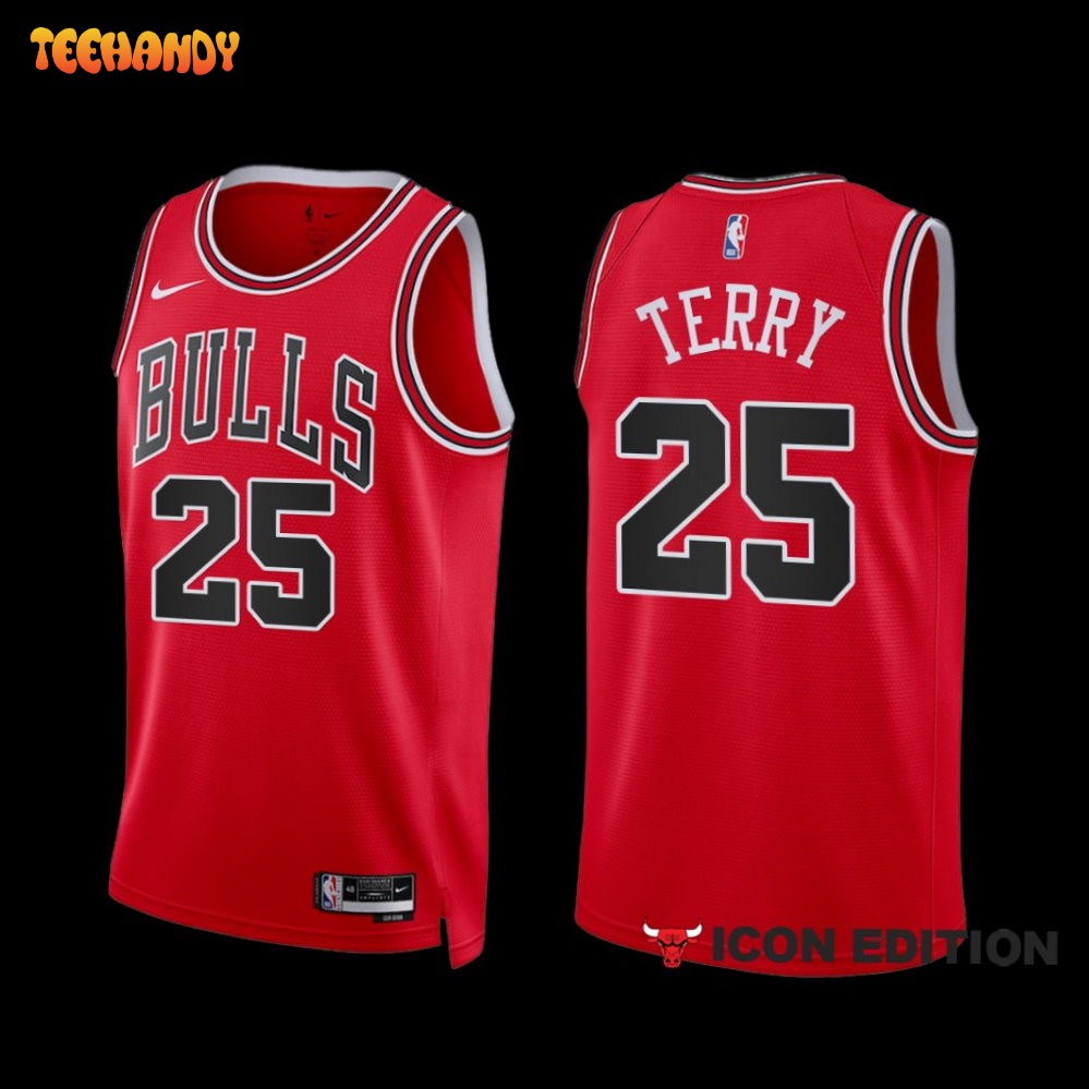 Dalen Terry - Chicago Bulls - International Games (Paris) - Game-Worn Icon  Edition Jersey - 2022-23 NBA Season