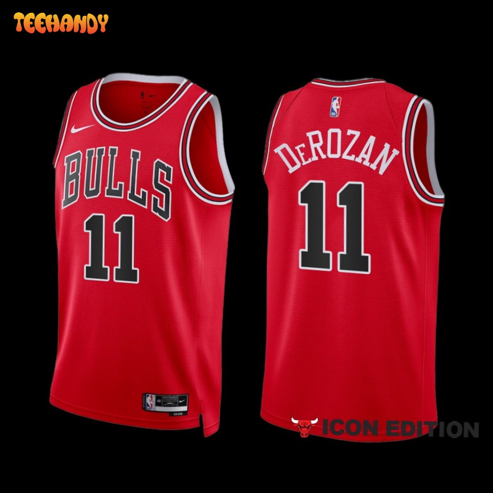 Chicago Bulls DeMar DeRozan 2022-23 Red Icon Edition Jersey