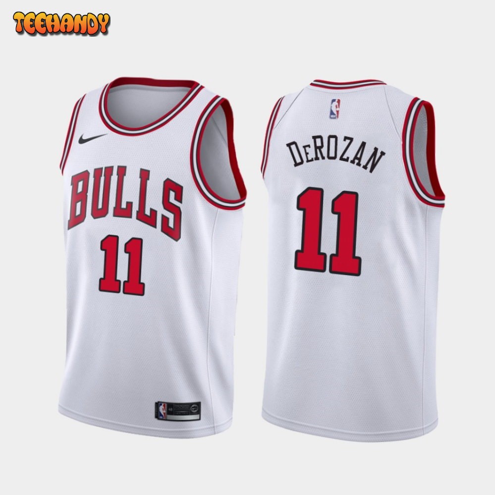 Chicago Bulls DeMar DeRozan White Association Edition Jersey