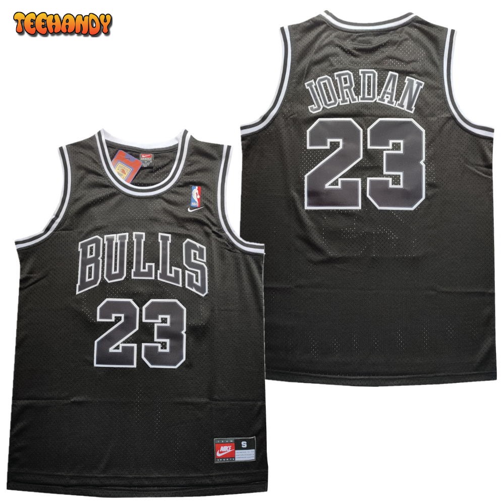 Chicago Bulls Michael Jordan Black Commemorative Edition Jersey