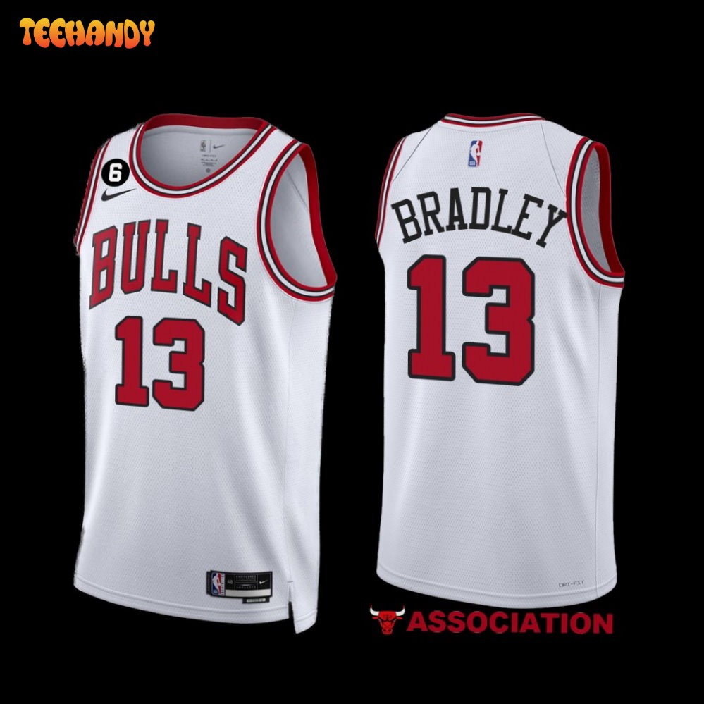 Chicago Bulls Tony Bradley 2022-23 White Association Edition Jersey