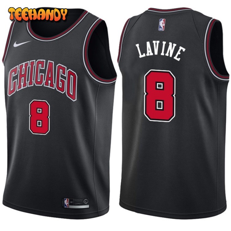 Chicago Bulls Zach LaVine Black Statement Edition Jersey