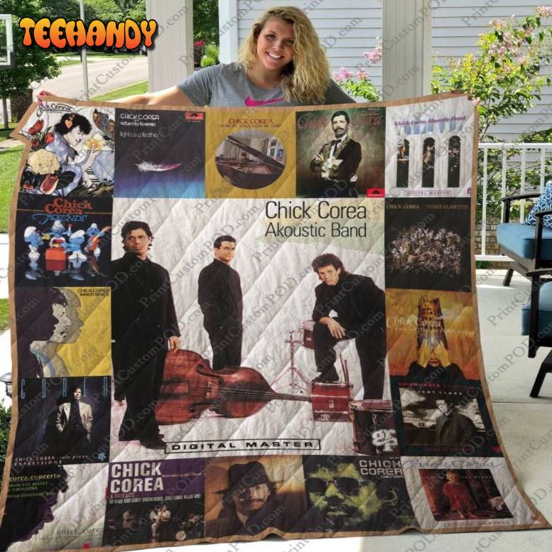 Chick Corea Albums For Fans Version 3D Quilt Blanket