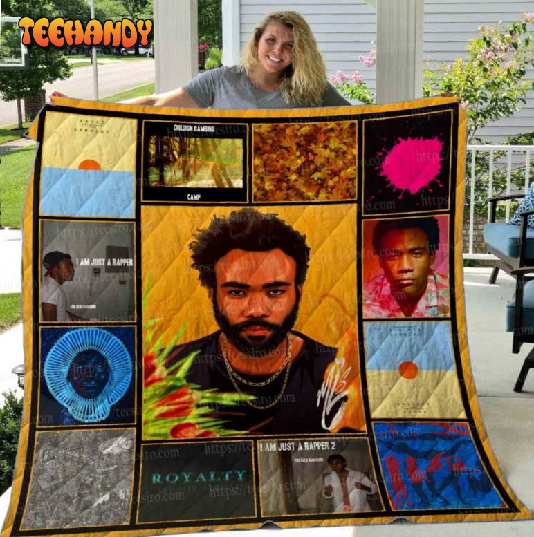 Childish Gambino 3D Quilt Blanket