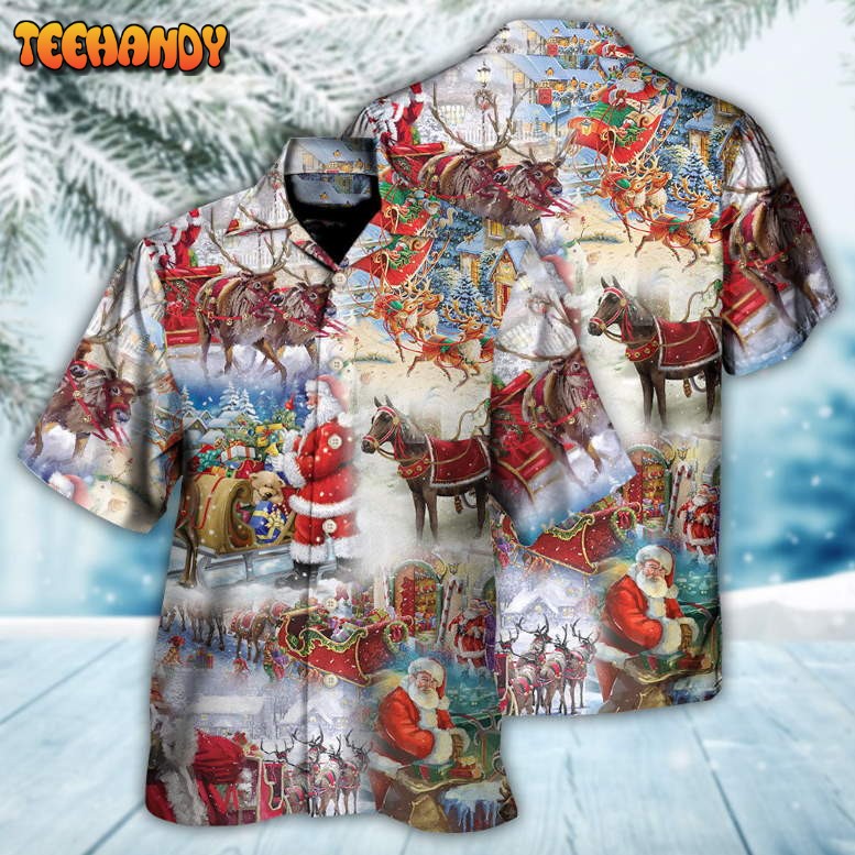 Christmas Believe In The Magic Of Christmas Hawaiian Shirt