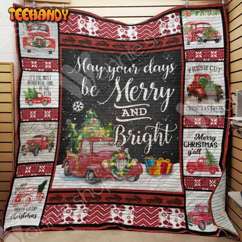 Christmas Merry Xmas You All 3D Quilt Blanket