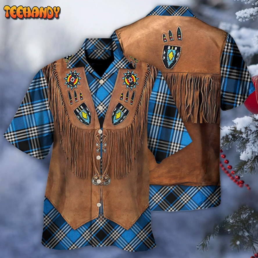 Christmas Santa Native American Jacket Hawaiian Shirt