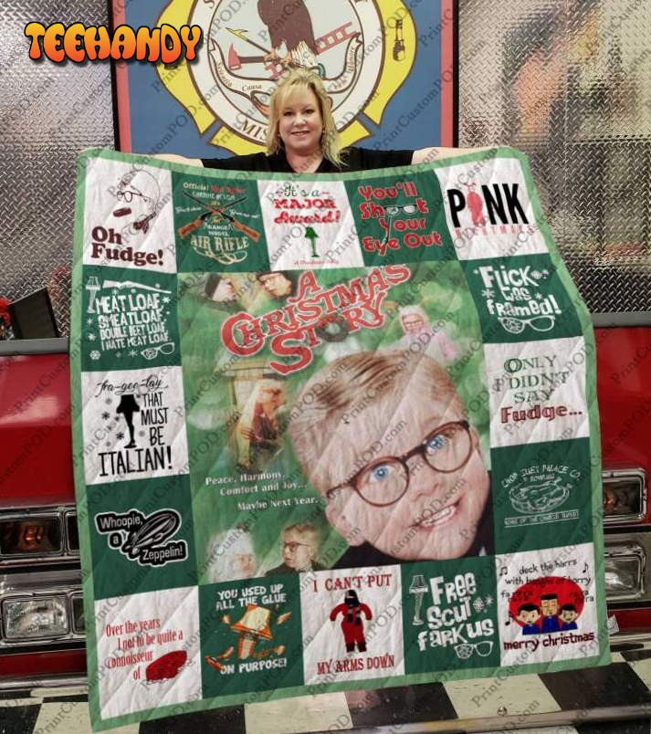 Christmas Story 3D Customized Quilt Blanket