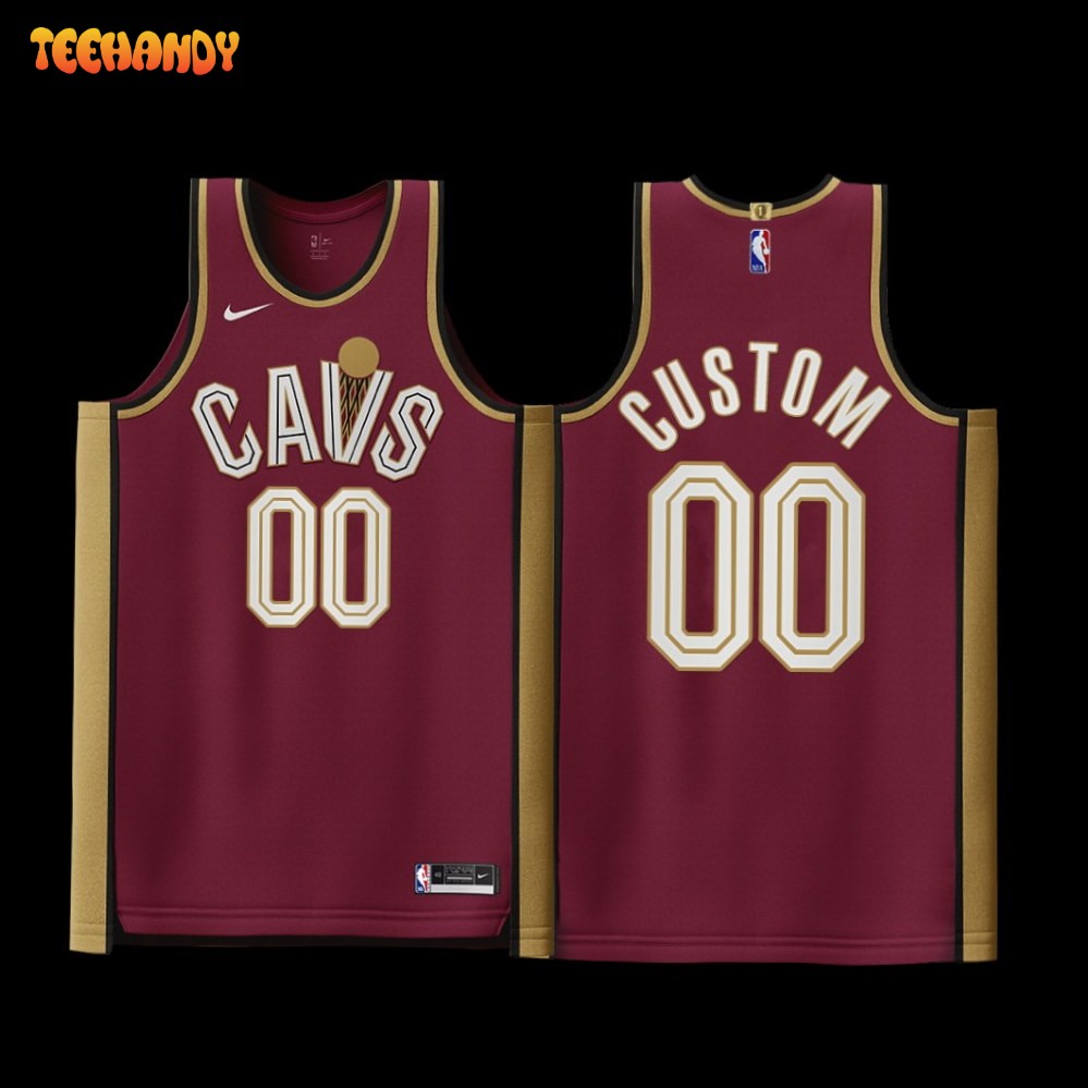 Cleveland Cavaliers Custom Maroon Jersey Icon Edition