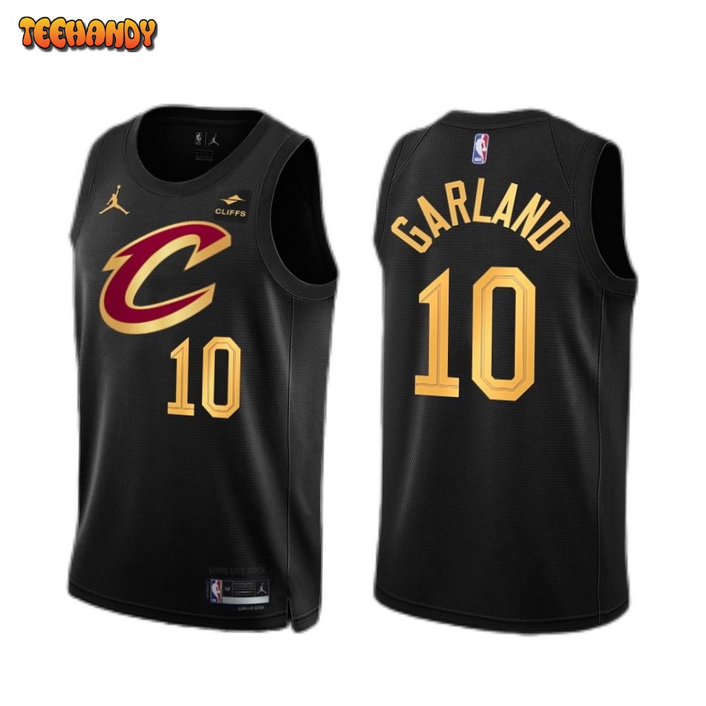 Cleveland Cavaliers Darius Garland 2022-23 Black Statement Edition Jersey