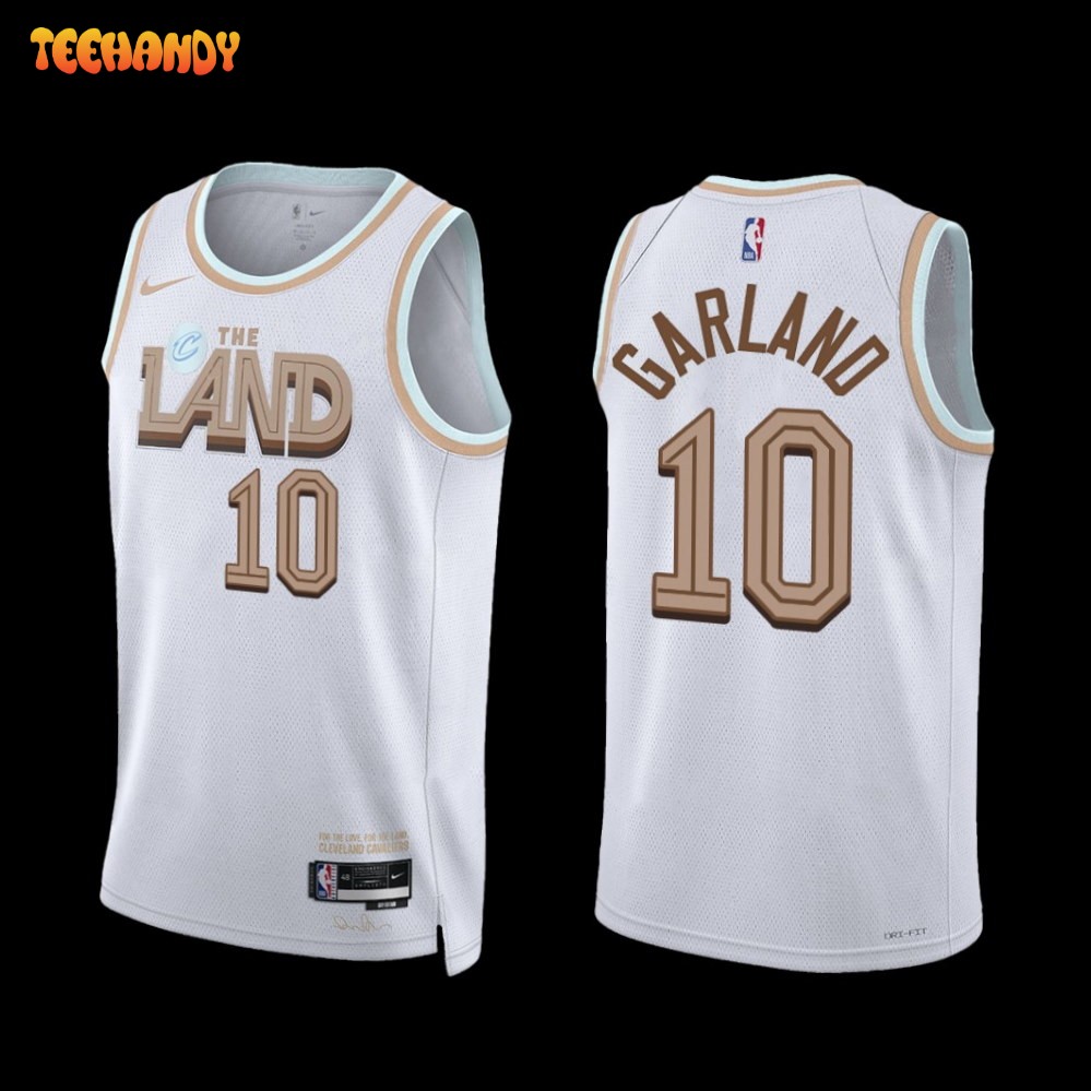 Cleveland Cavaliers Darius Garland 2022-23 City Edition Jersey White