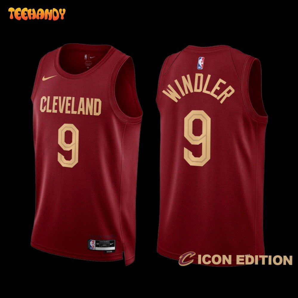 Cleveland Cavaliers Dylan Windler 2022-23 Icon Edition Jersey Wine