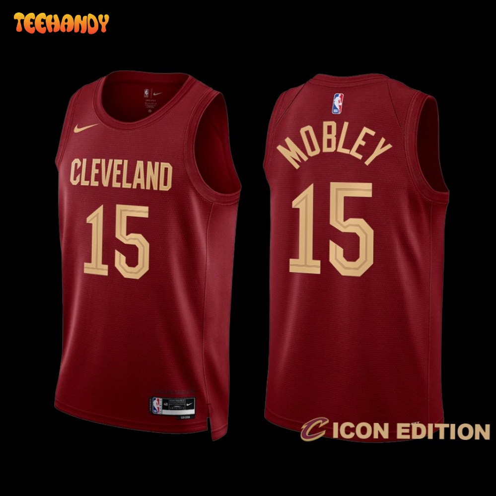 Cleveland Cavaliers Isaiah Mobley 2022-23 Icon Edition Jersey Wine