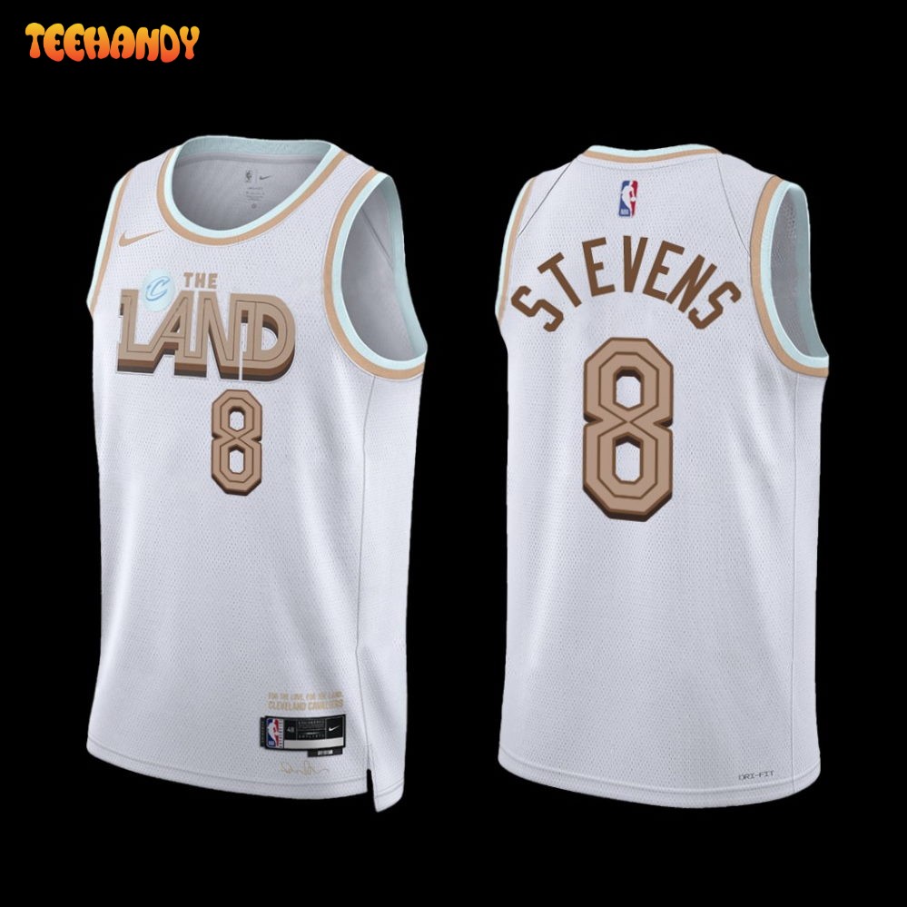 Cleveland Cavaliers Lamar Stevens 2022-23 City Edition Jersey White