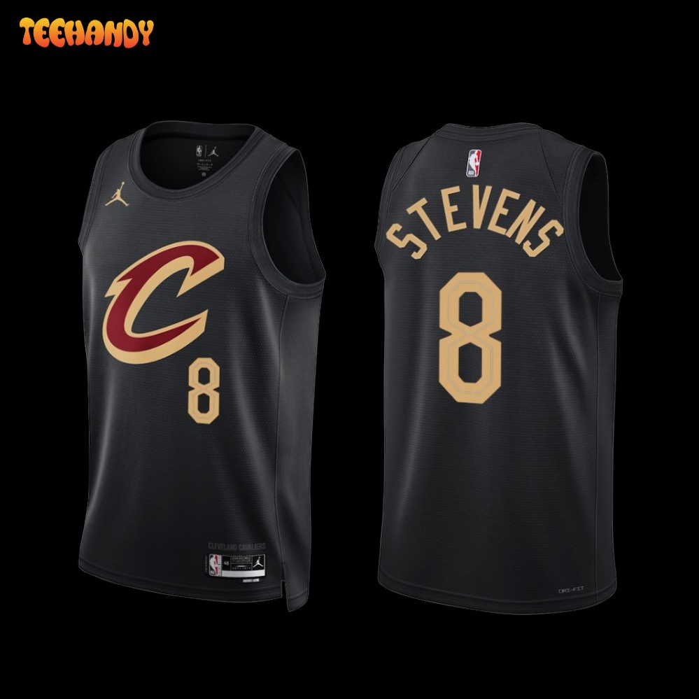 Cleveland Cavaliers Lamar Stevens 2022-23 Statement Edition Jersey Black