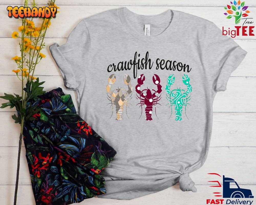 Crawfish Season Shirt, Crawfish Clothing, Crawfish T Shirt