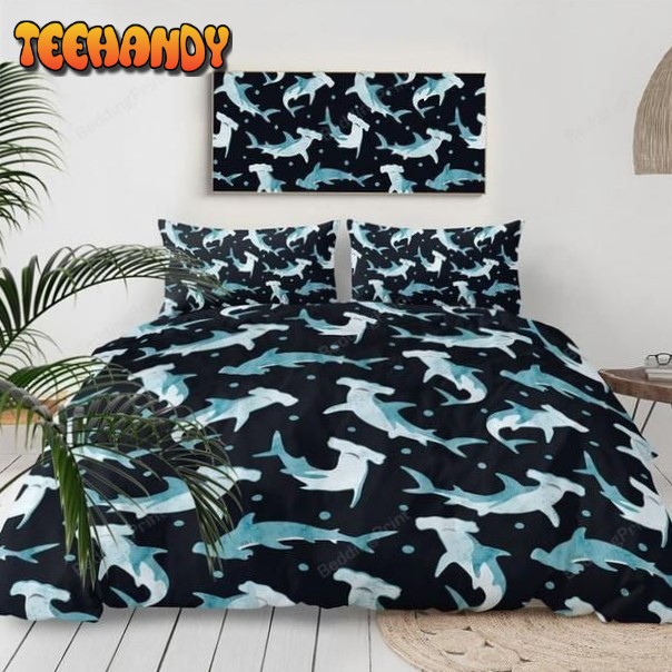 Cute Cartoon Hammerhead Shark Bedding Sets