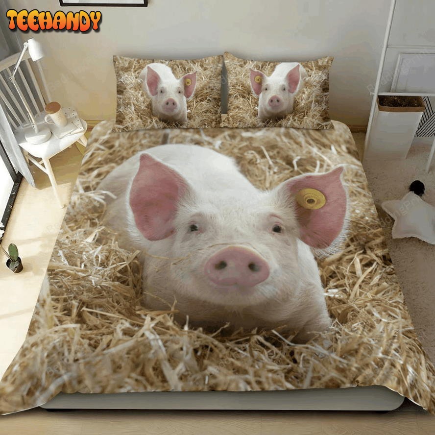 Cute Pig Bed Sheets Duvet Cover Bedding Sets